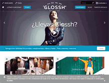 Tablet Screenshot of glossh.com
